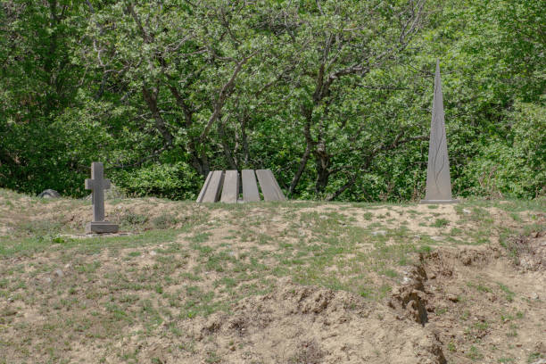 istock Small memorial complex dedicated to the Armenian genocide 1488366196