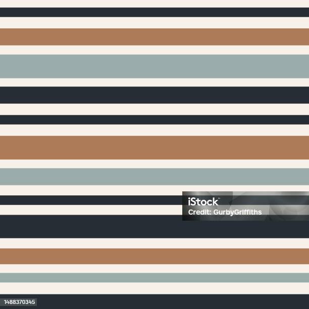 House Stripes Pattern Design Retro Stripe Seamless Pattern For Textile Home Decor Print Fashion ...