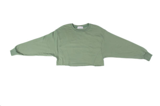 istock Fashion crop sweatshirt isolated on background. 1488370427