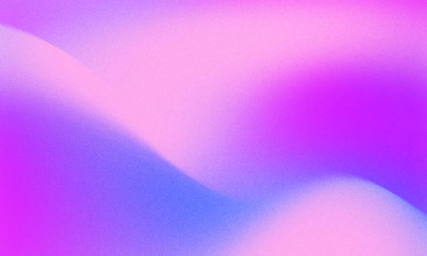 istock Gradient background with retro grainy film texture. Blurred chroma background. Vintage Noise Effect. 1488371552