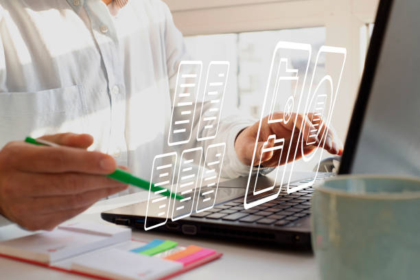 istock A man is typing on a laptop 1488378286