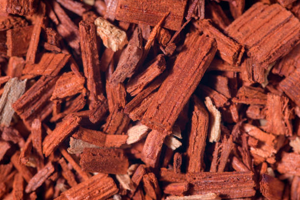 Red sandalwood background