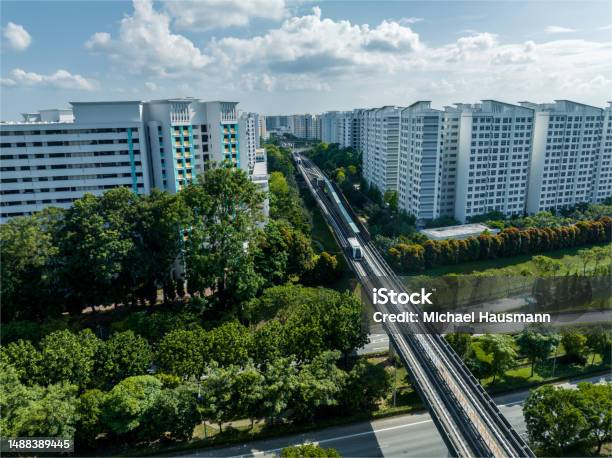 Integration Of Greens Stock Photo - Download Image Now - Singapore City, Singapore, Environmental Conservation