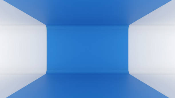 istock blue background wall with blue way show, blue backdrop, model for product presentation, 3d rendering 1488399756
