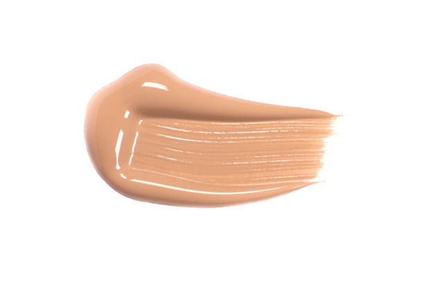 istock Smear of makeup foundation or concealer or primer isolated on white 1488412744