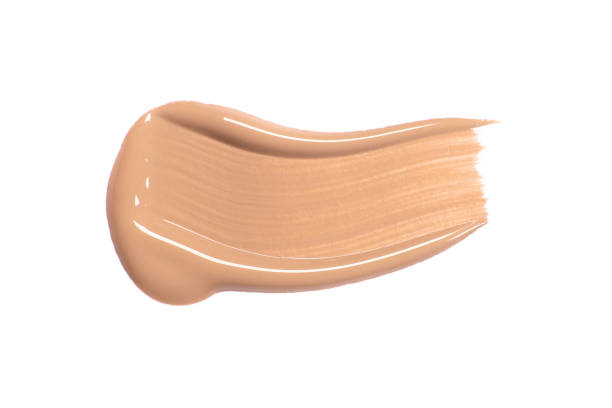 istock Smear of makeup foundation or concealer or primer isolated on white 1488412749