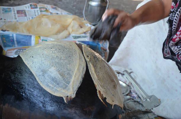 Traditional matka roti, traditional cuisine from Vidarbha region in Maharashtra