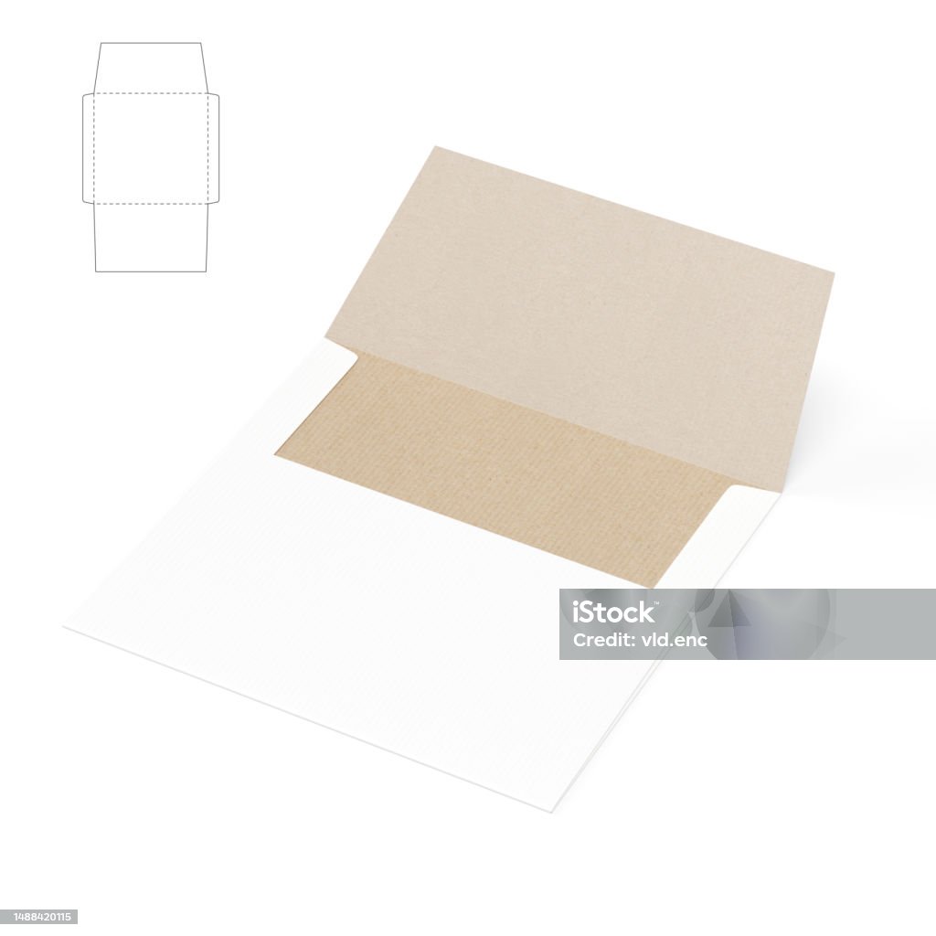 Square Evelope Custom Square Envelope Stock Photo - Download Image Now - Color Image ...