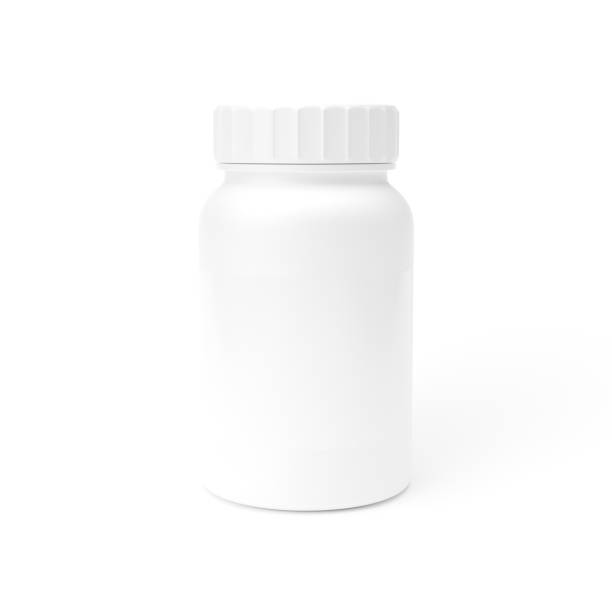 istock Supplement Pills Bottle on White Background 1488421610