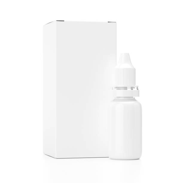 istock Dropper Cosmetic Bottle Mockup  on White Background 1488421851