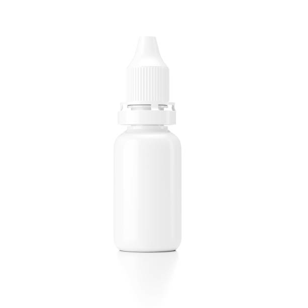 istock Dropper Cosmetic Bottle Mockup  on White Background 1488421923