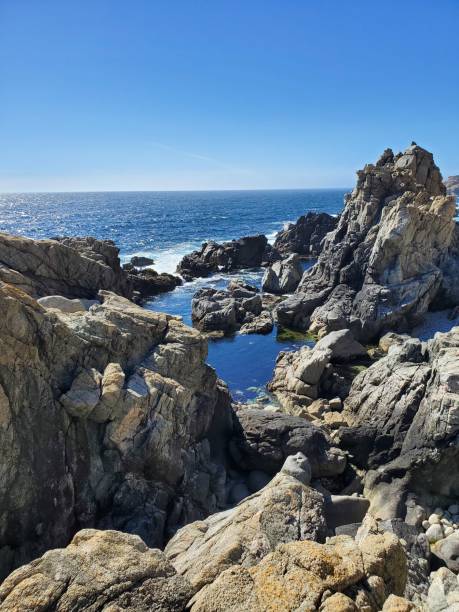 istock Landscape with rocks and sea 1488423211