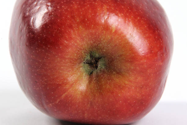 istock Red Delicious Apple on white background 1488424420