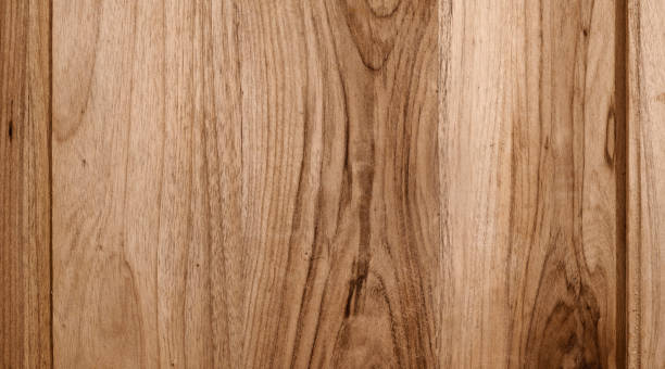 istock Wood plank panel texture. outdated mahogany table background stock photo 1488428051