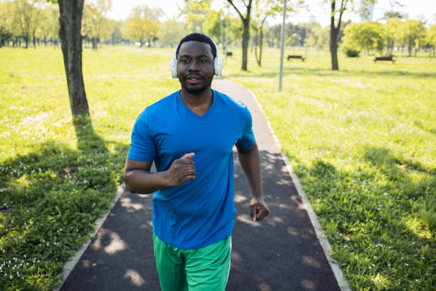 istock Young man maintains good physical shape 1488438242