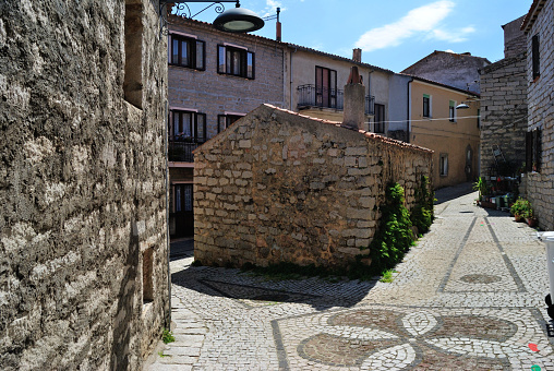Il borgo medievale di Aggius, Sardegna, Gallura, Aggius