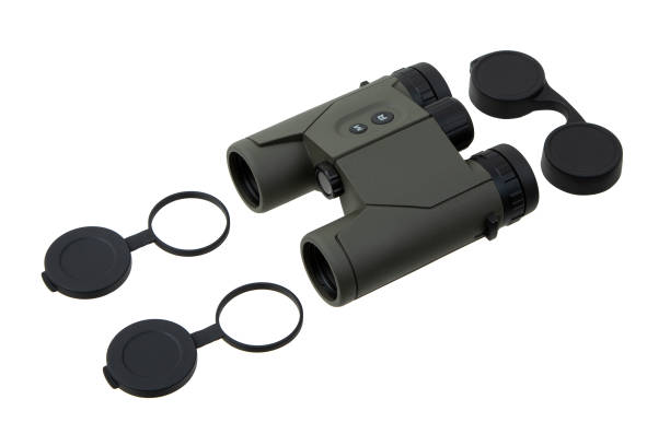 istock Modern binoculars. An optical instrument for observation at long distances. Isolate on a white background. 1488439766