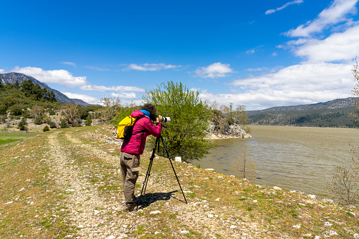 It is very enjoyable to walk in the nature with plenty of oxygen in spring.