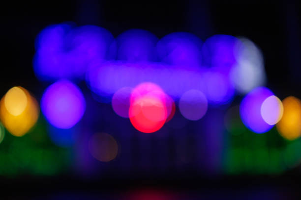 istock Abstract blurred defocused background, portrait lens backdrop, bokeh 1488441209