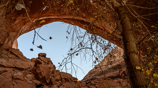 Jacob Hamblin Arch located in Escalante, Utah