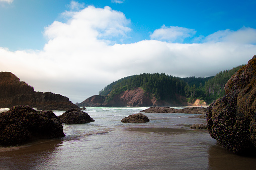 Crescent Beach at Ecola State Park in Oregon
