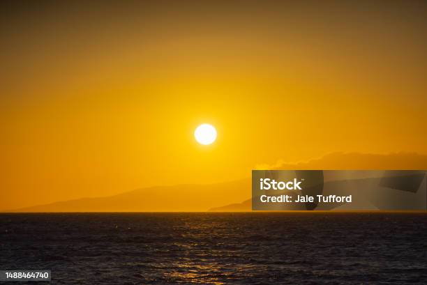Maui Sunset Stock Photo - Download Image Now - Beach, Beauty, Cloud - Sky
