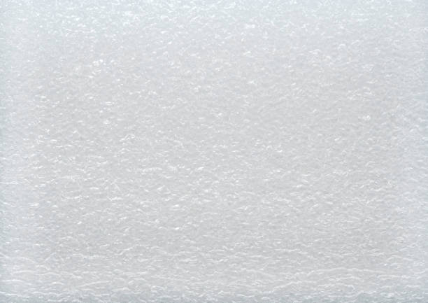 White sponge background and texture. Floral foam.