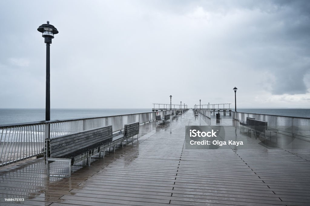 Coney Island pier Coney Island - Brooklyn Stock Photo