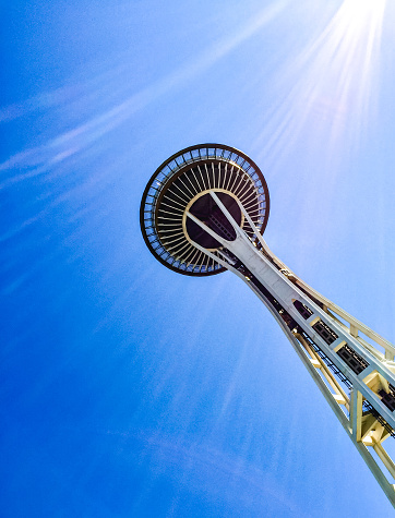 Space needle in Seattle Washington