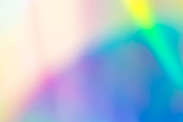 istock Abstract blur holographic rainbow foil iridescent background 1488477110