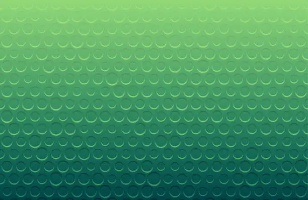 Vector illustration of Seamless green golf ball texture background