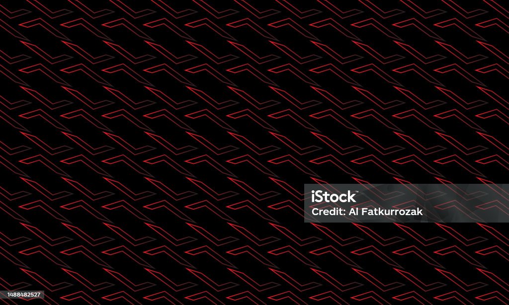 Red Display Pattern Background Red Abstract Background With Geometric Pattern Stock Illustration ...