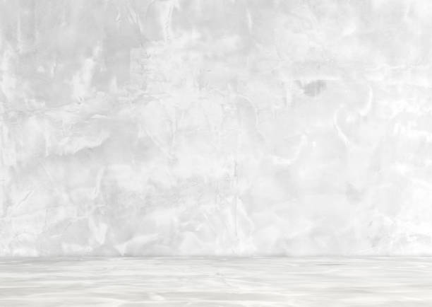 istock background and concrete backdrop and cement shelf showing products in black and gray , empty studio interior and with empty messages background. 1488494902