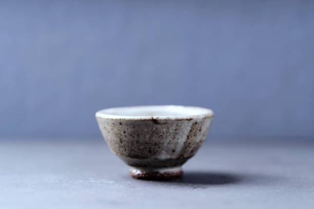 istock Traditional, handcrafted ceramic on  dark background. Soft focus. Close up. Copy space. 1488496268