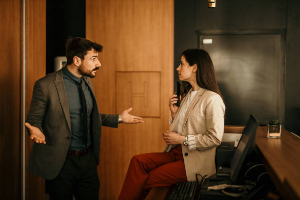 istock Don't use your phone at your workplace 1488514055