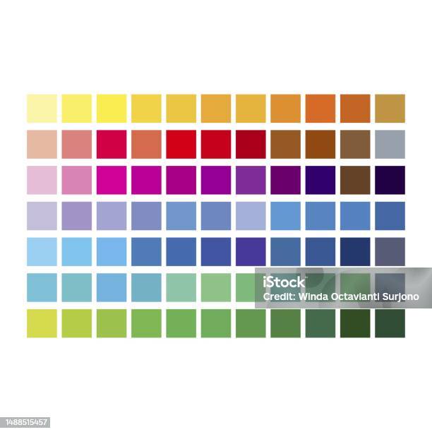 Farbcode Gs 7 Farbpalette Farbkarte Testseite Drucken Farbcodes Rgb Hex Html Cmyk ...