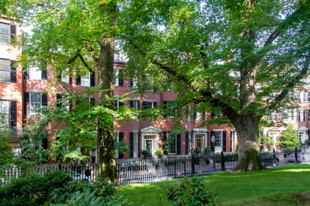 istock park on Louisburg Square 1488520393