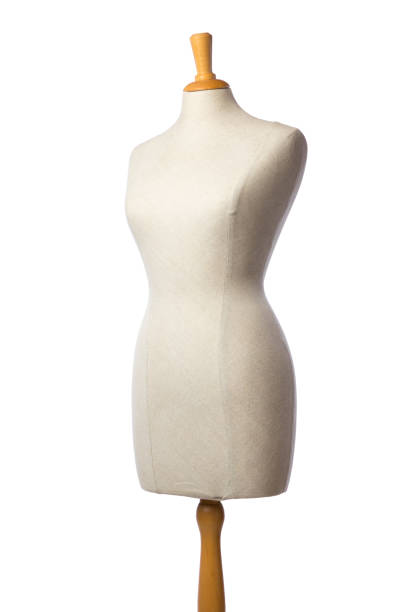 istock Tailor's mannequin on stand isolated 1488523728