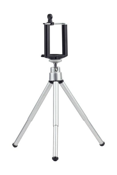 istock tripod with phone mount, tripod isolated from background 1488525074