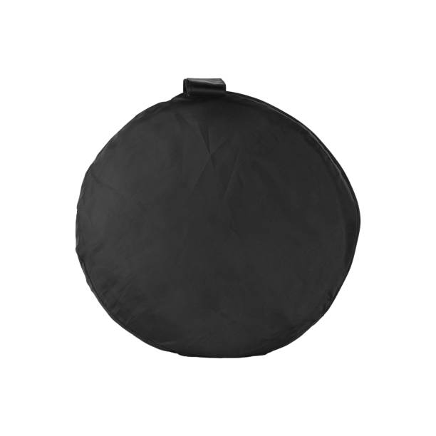 istock case with reflector, five-in-one folding reflector for photo studio in a case, isolated from the background 1488525094