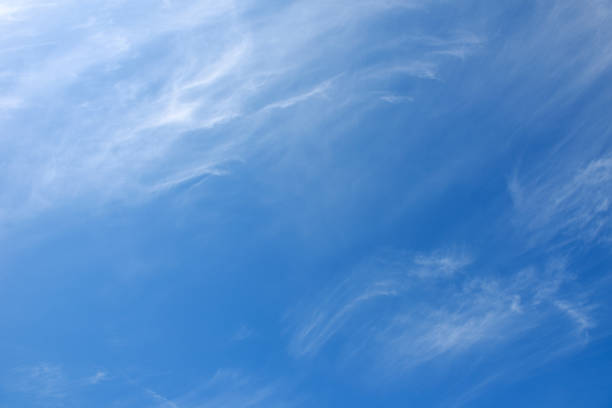 istock Blue sky in springtime with the wind is blowing 1488529561