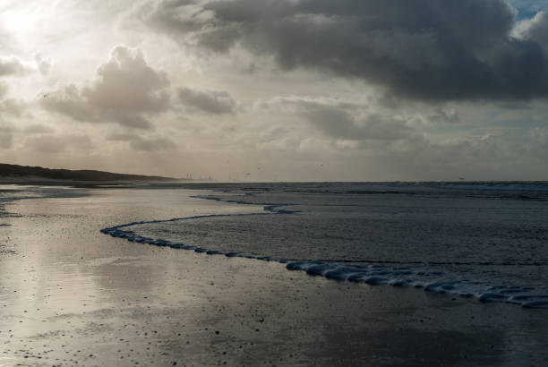 istock Beach reflection in North Holland 1488529917