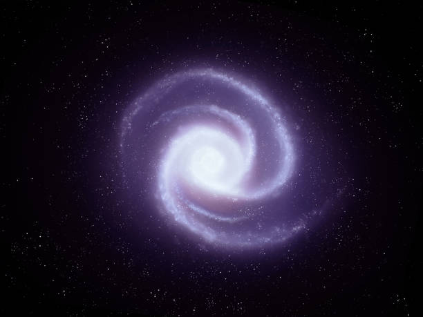 istock Galaxy vortex on the background of space. Quasar isolated. 1488531997