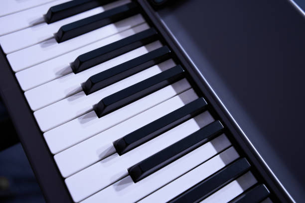 istock Electric Piano Isolated On White. Synthesizer. 1488536309