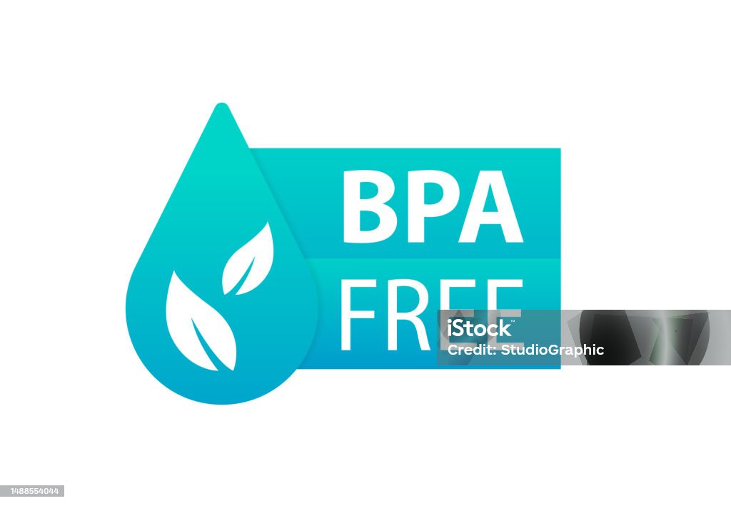Desain Logo Bebas Bpa Simbol Tidak Beracun Yang Aman Desain Bebas Bpa