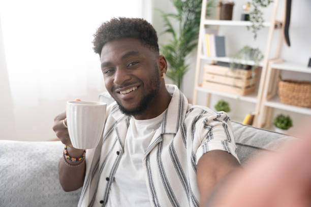 istock POV of black man taking selfie 1488555969