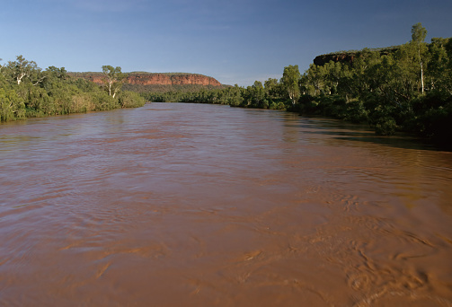 The Ord River is a 651-kilometre long (405 mi) river in the Kimberley region of Western Australia.