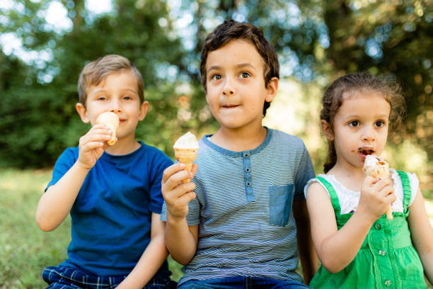 istock Ice cream , sweet child's refresment 1488565782