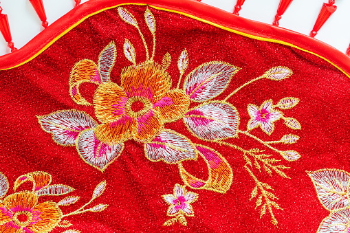 floral embroidery pattern