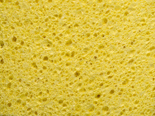 istock Abstract background with texture of washing sponge in close-up 1488570102